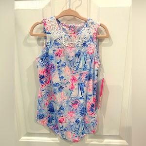 Lilly Pulitzer baby onesie